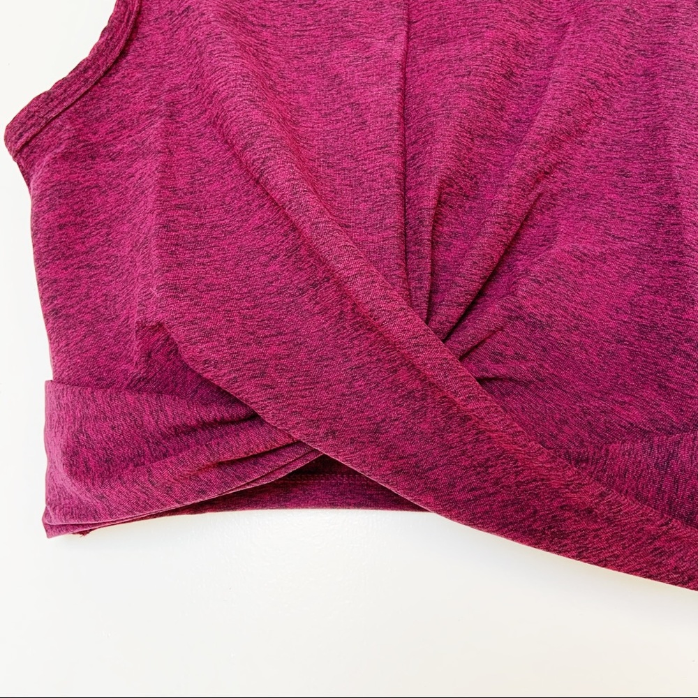 NWT Yogalicious Lux Soft Cropped Workout Tank Top - Picture 2 of 5